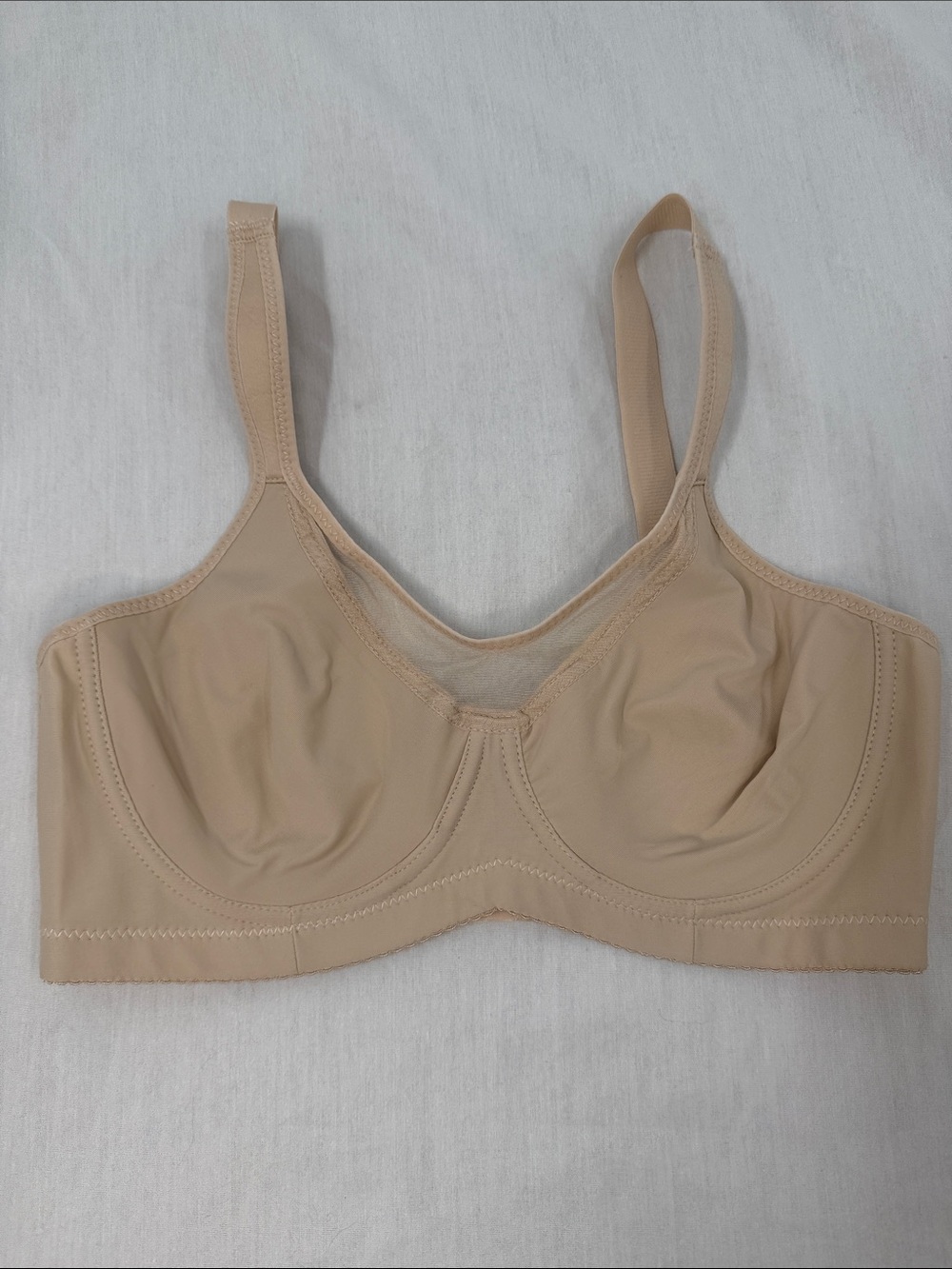 SCULPTD Bras Wm 36D Lot of 2 Nude Cooling Full-Coverage Minimizer Comfort Beige